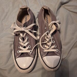 Converse Charcoal Canvas Sneakers